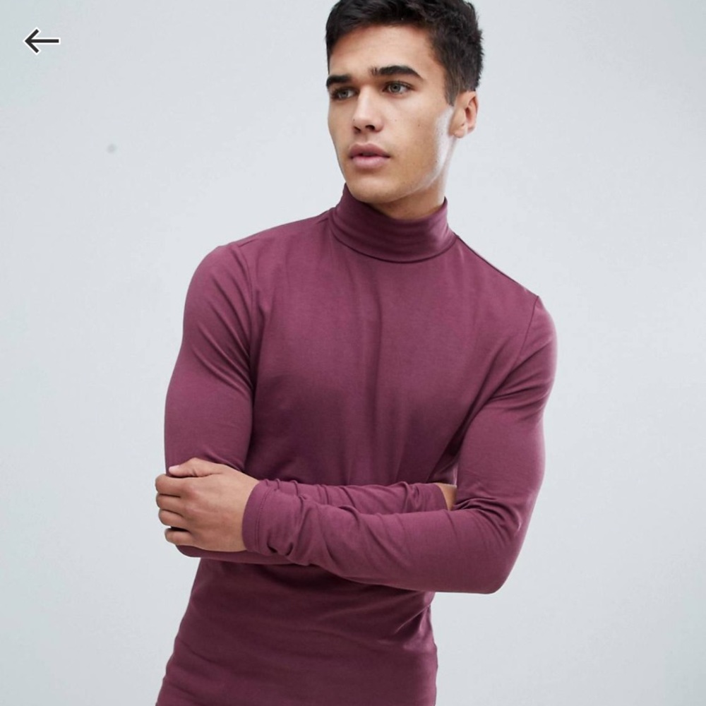 ASOS Men’s Muscle Fit TurtleNeck